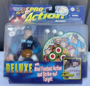 lot 42 image: Roger Clemens Starting Lineup Pro Action Deluxe---Neat piece