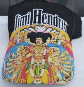 lot 112 image: Jimi Hendrix Axis Bold as Love Snapback Hat---Great Condition