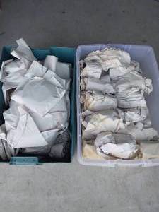 lot 134 image: 2 Totes full of Mystery Glassware--Please read description