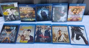 lot 190 image: Selection of 10 Blu Ray Movies---See pics for titles