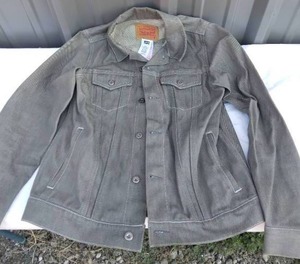 lot 192 image: Very Nice Levi Strauss & Co. XL Gray Denim Jacket