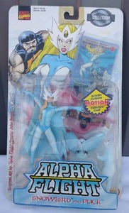 lot 215 image: Alpha Flight Snowbird and Puck---Bubble is smashed