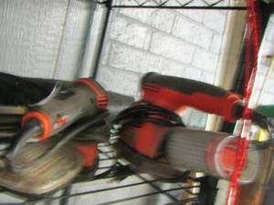 lot 59 image: BLACK N  DECKER SANDER SMALL AND BLACK N DECKER SANDER