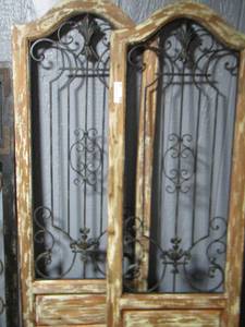 lot 87 image: 72X19 WALL ART PANELS QTY 2, 64X14 WALL ART PANEL