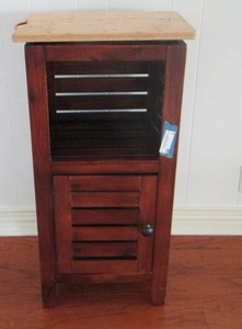 lot 7 image: Wooden cabinet  35 x 18 x 12  can be used for various different reasons