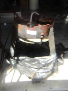 lot 397 image: propane fryer stand