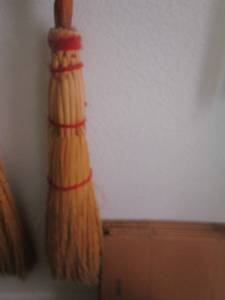 lot 13 image: Amish  Handmade Broom