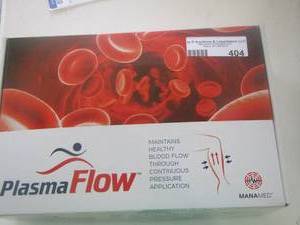 lot 404 image: Plasma flow, maintains blood flow through continuous pressure application