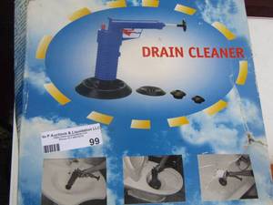 lot 99 image: drain cleaner in original box
