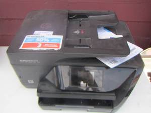 lot 133 image: Hp office jet pro 6978 printer used with no power cord