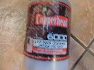 lot 193 image: COPPERHEAD PREMIMUM BBS  - 6000ISH IN BTL