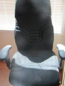 lot 328 image: mesh seating rolling office chair