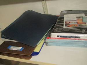 lot 344 image: hp presentation paper, folders, clip boards, classification folders and more