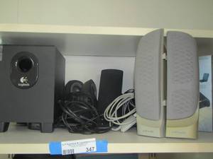 lot 347 image: speakers for computer