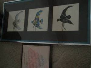 lot 387 image: 2112 fish art