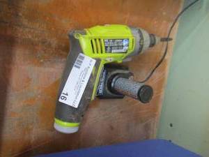 lot 16 image: ryobi drill has battery 4.0v and charger