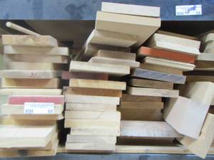 lot 60 image: large lot of wood approx 1x4 in cut wood