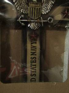 lot 80 image: NAVY CROSSES qty 2      Approx 8 to 10 in