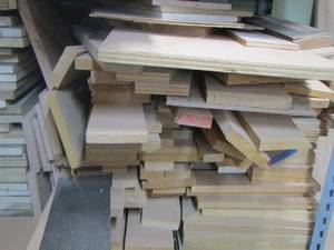 lot 161 image: Large lot of wood