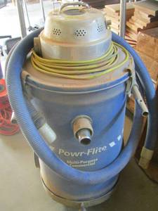 lot 310 image: powr-flite multi purpose shop vac
