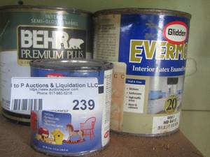 lot 239 image: Enamel and paint all used