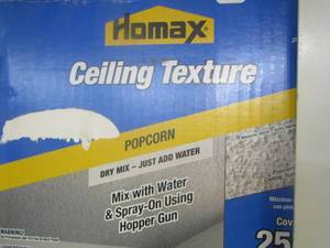 lot 233 image: Homax ceiling texture