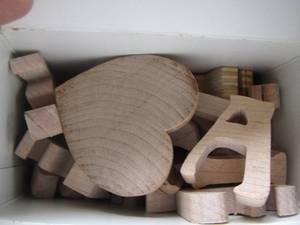 lot 256 image: pieces of wood some already shaped