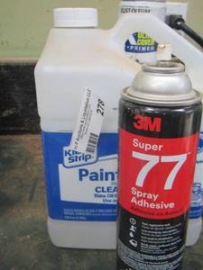 lot 278 image: spray paints and adhesive, putty and more