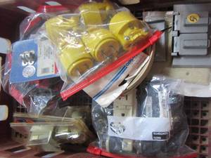 lot 301 image: plugs- light switches- outlet sockets and more