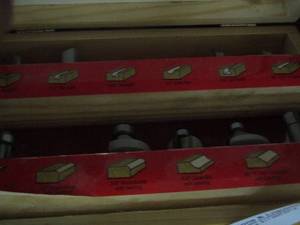 lot 171 image: Hickory Woodworking  set of Router bits