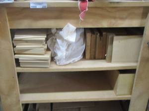 lot 299 image: wood carving wood blocks