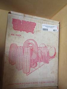 lot 461 image: Mar Meat smoker rib rack