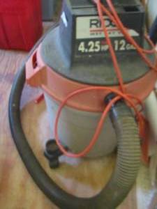 lot 484 image: rigid shop vac