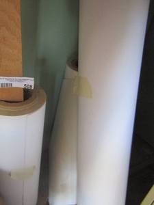 lot 508 image: rolls of white paper