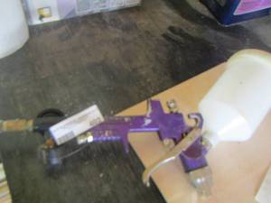 lot 402 image: purple spray rig