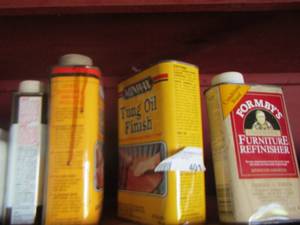 lot 401 image: Furniture Oil Finish, TUNG OIL