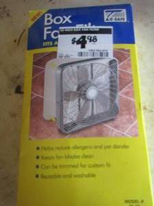 lot 510 image: box fan