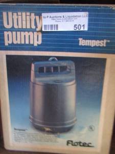 lot 501 image: TEMPEST UTILITY PUMP