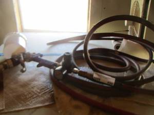 lot 496 image: Spray rig and hose