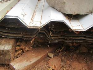 lot 444 image: sheet metal for roofing