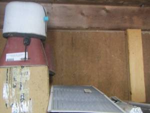 lot 569 image: vent covers- faucet outdoor covers- closet made brackets