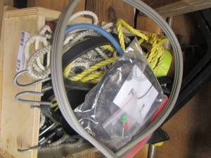 lot 573 image: rope- bungee cords and more