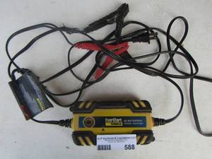 lot 588 image: everstart 4A waterproof charger maintainer