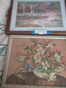 lot 354 image: 1113 wall art-1215 wall art