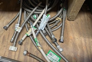 lot 603 image: water line for sinks all new