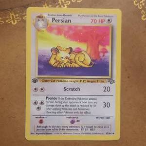 lot 4 image: 1st Edition Pokemon Persian 4264 Uncommon NMM