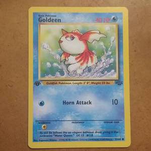 lot 5 image: 1st Edition Pokemon Goldeen 5364 Common NMM