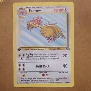 lot 9 image: 1st Editon Pokemon Fearow 3664 Uncommon NMM