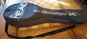 lot 86 image: AMF Head tennis rackets and case