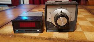 lot 108 image: Love Controls Thermocoupler switch and digital readout